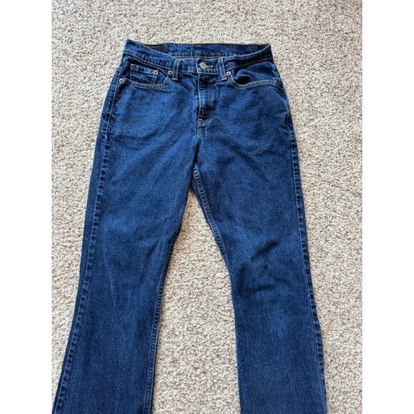 Vintage 2001 LEVIS 515 Boot Cut, Low Rise; Woman's Jeans/Pants, size 4 - Picture 9 of 12